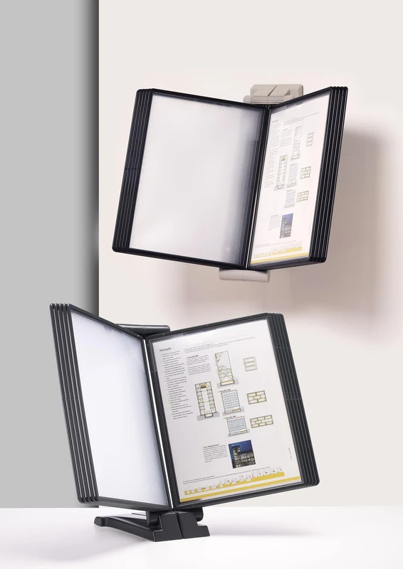 Q-Connect Light Quick Finder Desk Top Unit - Grey