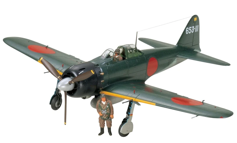 TAMIYA 300060318-1:32 Mitsubishi A6M5 Zero Fighter Aeroplane - Image 1
