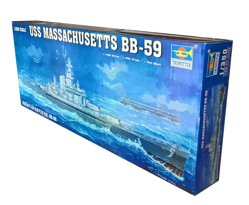 Trumpeter 1:350 - USS Massachusetts BB-59