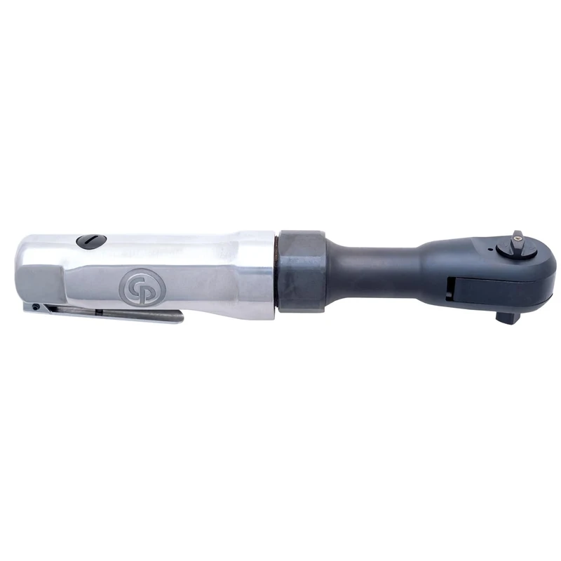 Chicago Pneumatic CP828-3/8 Inch Air Ratchet Wrench, Aluminum Housing, Torque (Min/Max) 9.6-51.6 ft. lbf / 13-70 Nm - 150 RPM