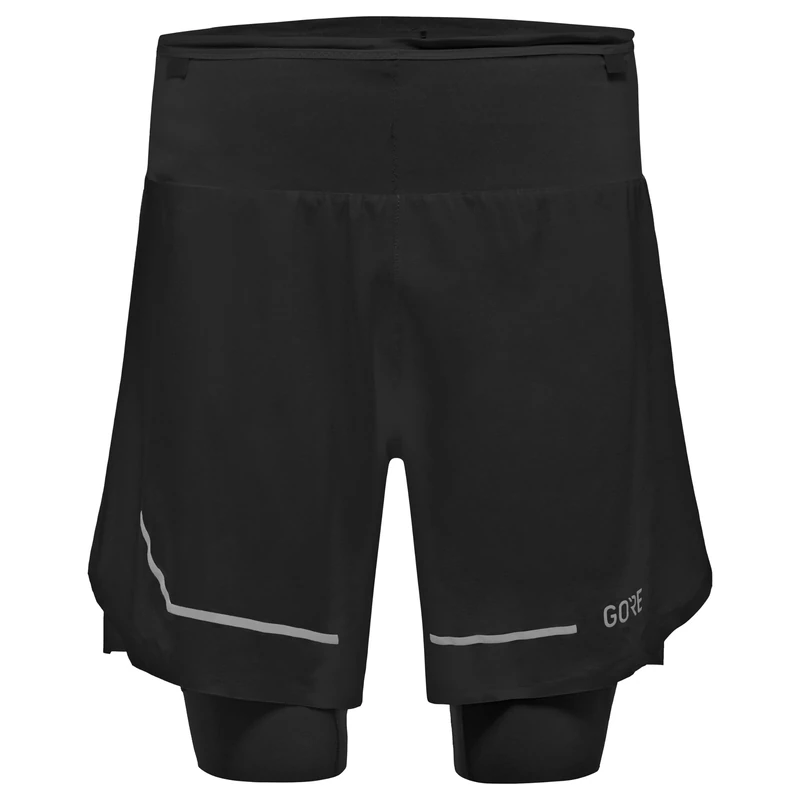 GOREWEAR Ultimate 2in1 Shorts Mens, Black, S - Image 1