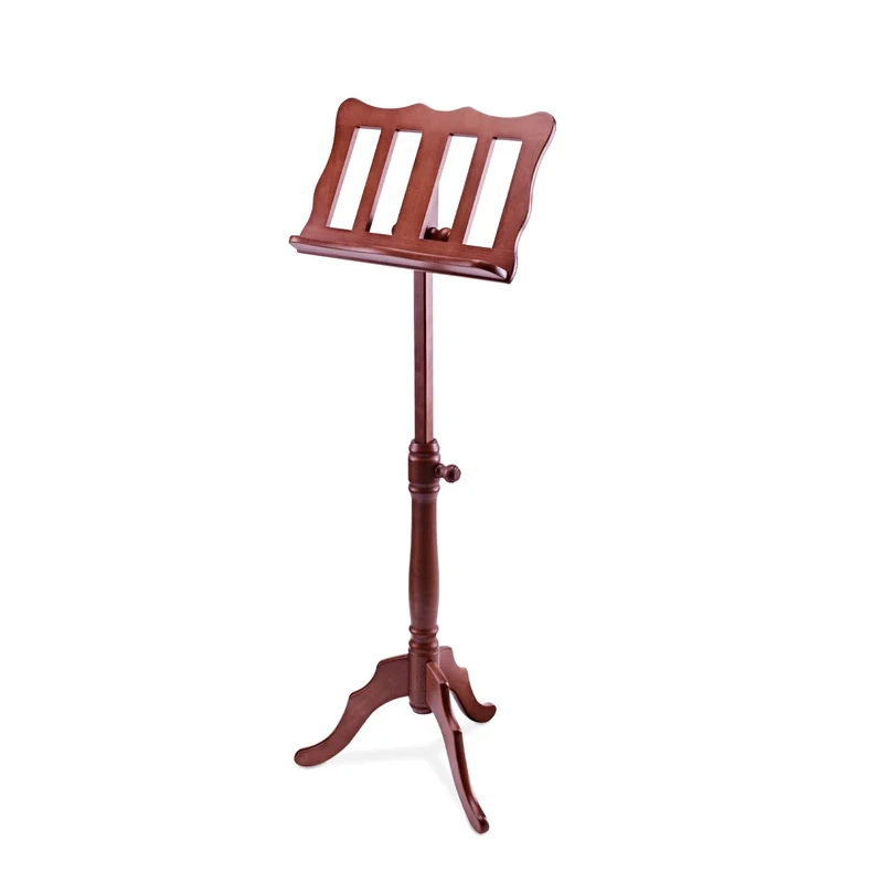 Konig & Meyer All Wooden Music Stand - Walnut Finish