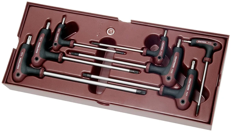 Coq. TX T-Handle Screwdriver 7 p. Kraftwerk 4900-26B Travel