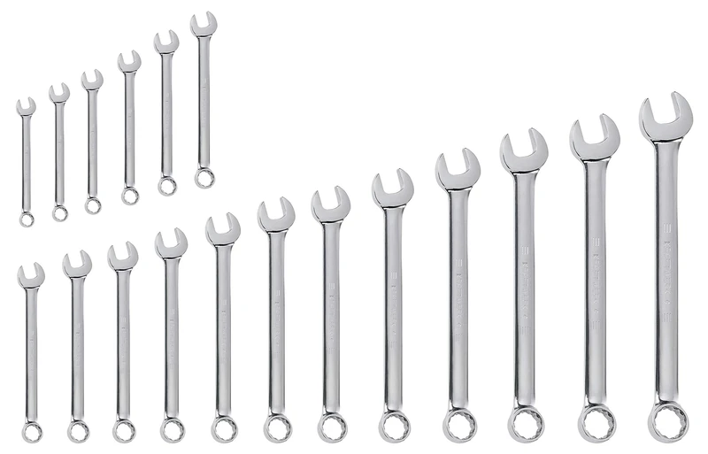 Kraftwerk 3557 – 18-pzs. Combination Spanner Set 5.5 – 22 mm