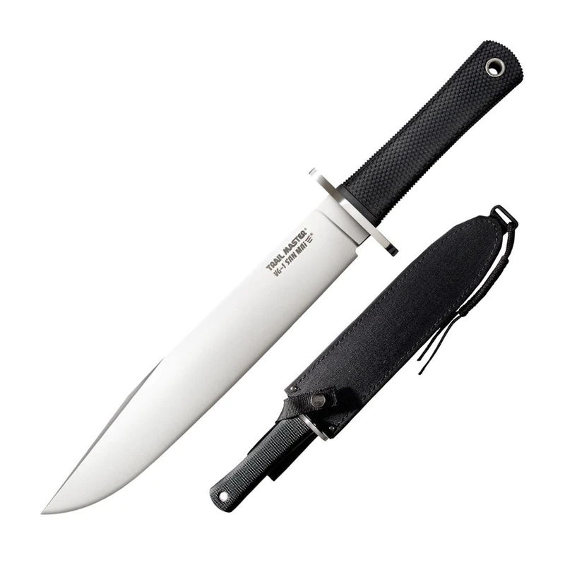 San Mai Trail Master, Kraton Handle, Plain, Cordura Sheath