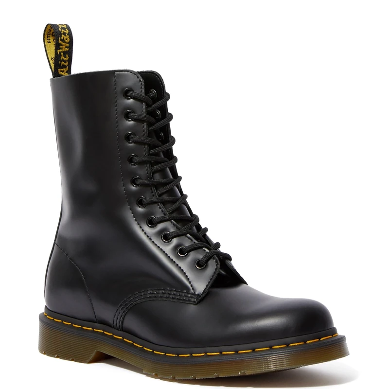 Dr.Marten's 1490Z DMC SM-B Original Unisex Adult Ankle Boots, Black (Black Smooth), 12 UK (47 EU)