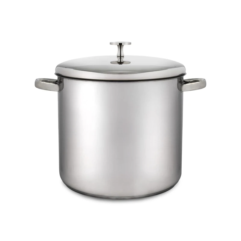 Master Class Stockpot, Stainless Steel 20cm (5.5 litres), Silver - Image 1