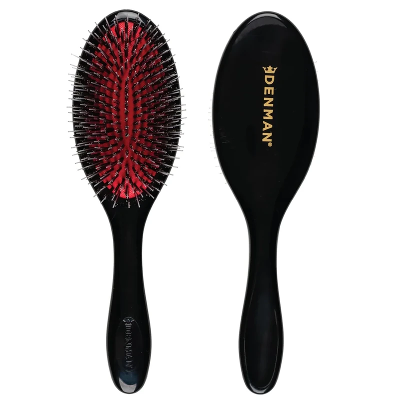 Denman D81M Boar Bristle Hair Brush - Smoothing & Shine