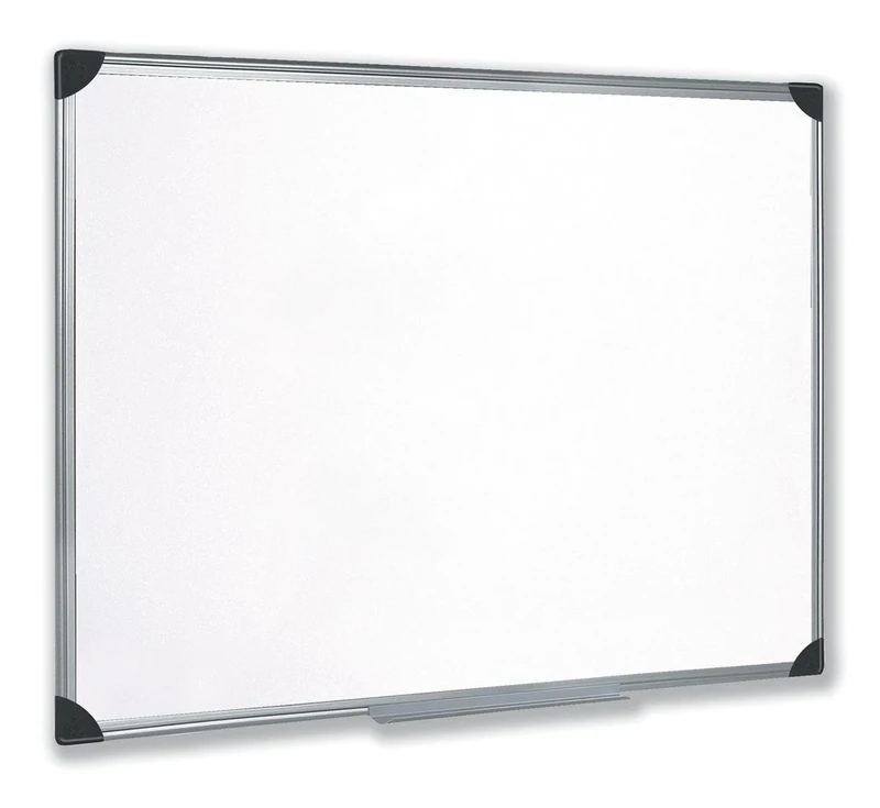 5 Star Whiteboard Drywipe Magnetic with Pen Tray and Aluminium Trim W900xH600mm