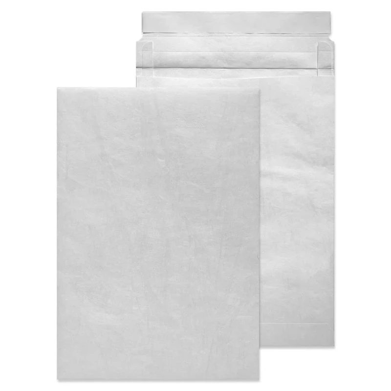 Tyvek Pocket Envelopes Strong Lightweight C5 H229xW162mm White Ref 551024 [Pack of 100]
