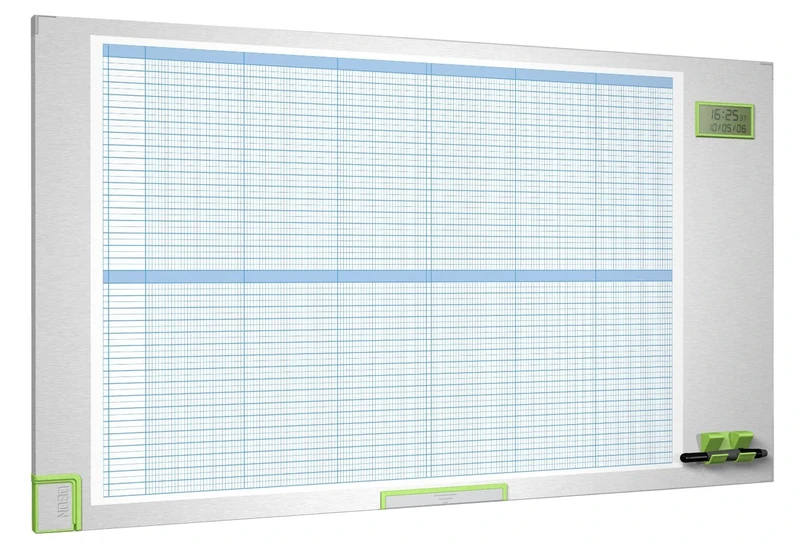 Nobo Performance Plus Stainless Steel Calendar Planning Board