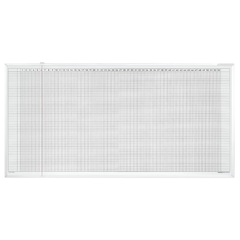 Magnetoplan Activity and Holiday Planner 5-Day Week for 45 Employees