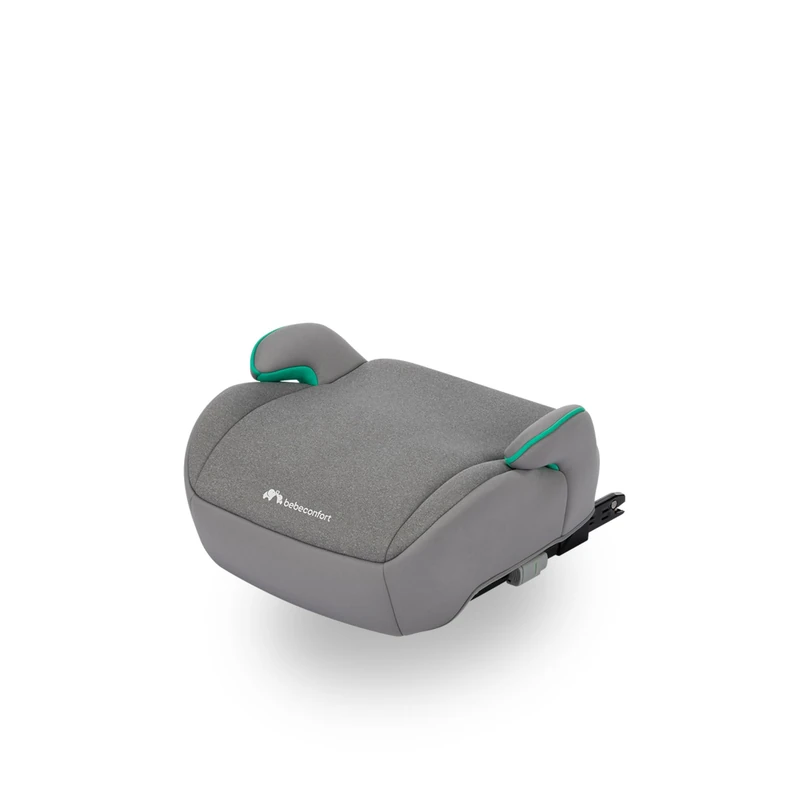 Bebeconfort Manga i-Fix Booster Seat ISOFIX, Car Booster Seat for 6-12 Years Boys and Girls, 22-36 kg, 128-150 cm, Portable Car Seats for Kids, Comfortable, Compact, Lightweight, Tinted Gray