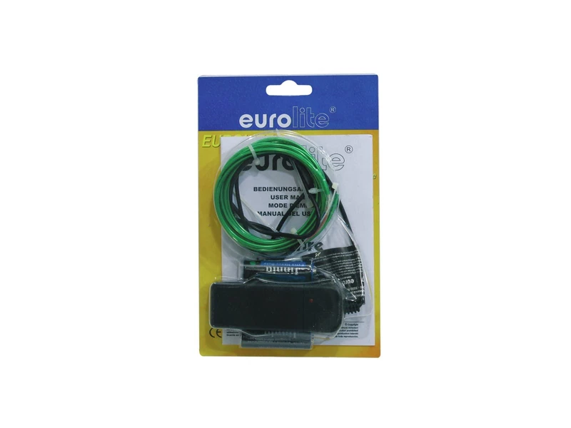 Eurolite 50520306 EL Cord (2 mm, 2 m) Green - Image 1