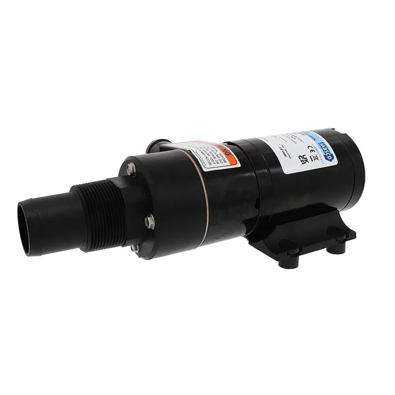 Jabsco 31395-2512-3A, ParMax 3-12V 3GPM 25PSI Freshwater Delivery Pump, Black