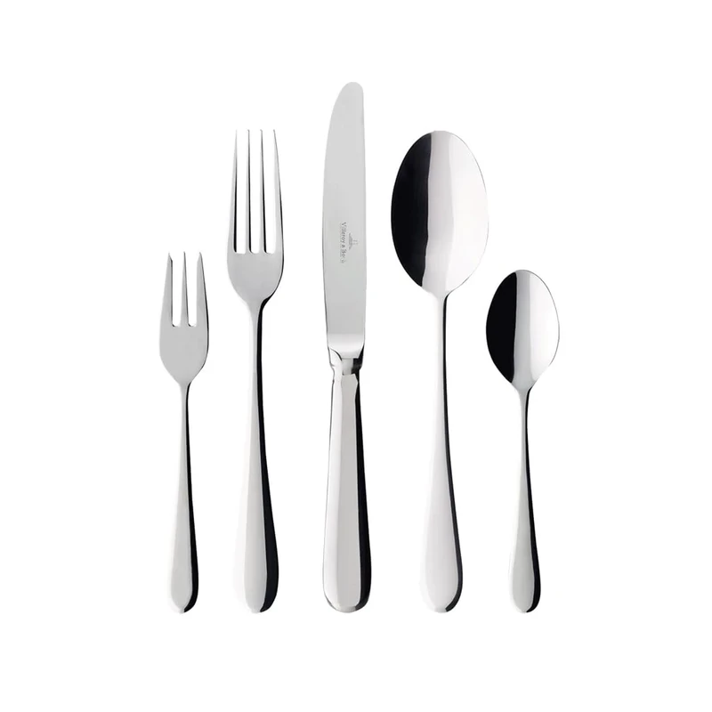 Villeroy & Boch Oscar Set of Cutlery for up to 6 people, 30 pieces, Stainless Steel