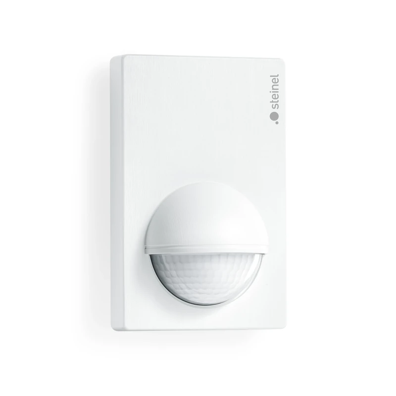 Steinel Motion Sensor IS 180-2 White, PIR Motion Detector, 12 m Reach, max. 1000 W for 6 LED Lights, Twilight Switch