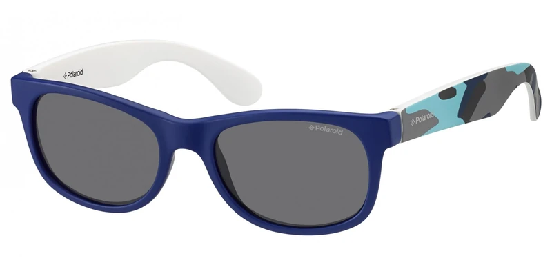 Polaroid GAFAS KIDS - Modelo: P0300 C: BLUE CAMUFLAGE BLUE Eye size: 43_Bridge size: 15 / Polarized: Sí - Image 1