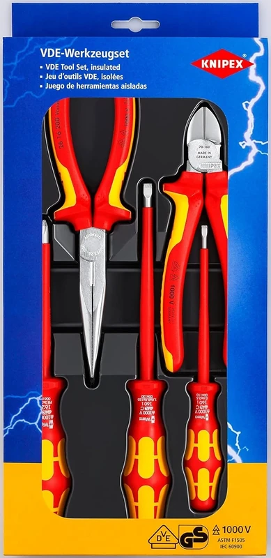 KNIPEX VDE Tool Set 5 Parts, 00 20 13