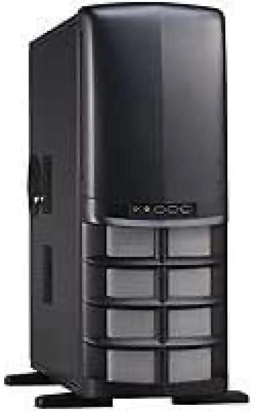 Chieftec GX/01B Black PC Medium Tower 4 x 5.25, Black