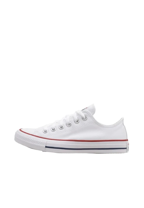 Converse All Star Low Trainers White Canvas - 7 UK