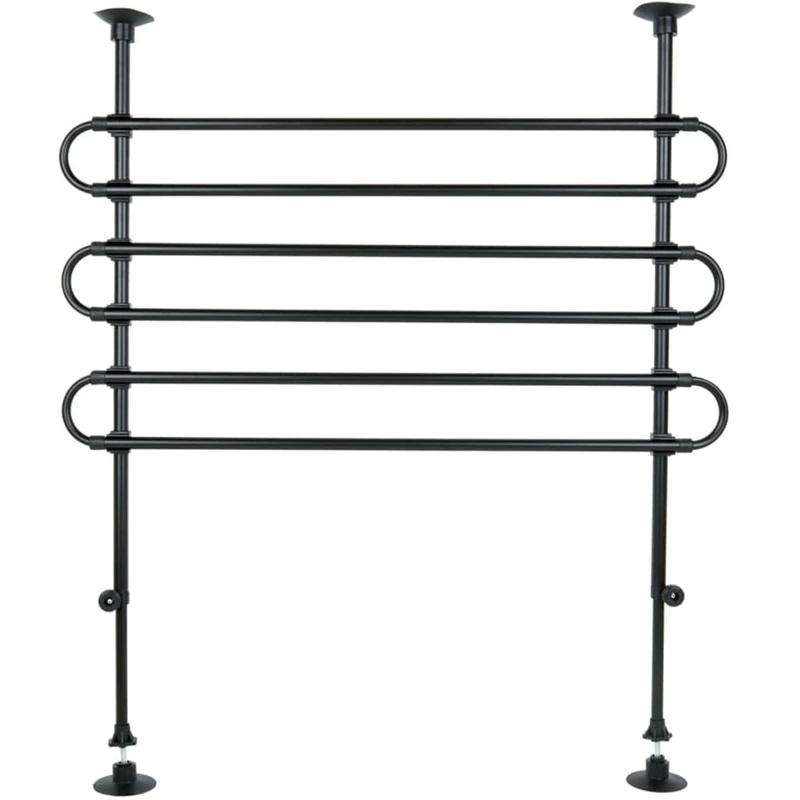 Trixie 1315 Protective Car Boot Bars, 85-140/75-110 cm, Black