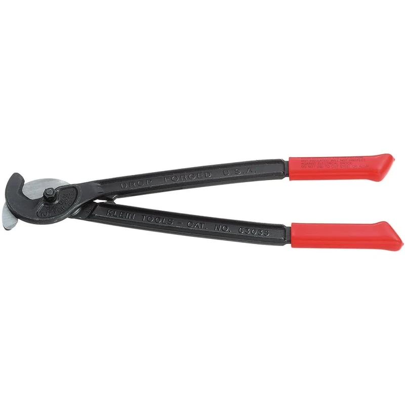 Klein 63035 Utility Cable Cutter, Red
