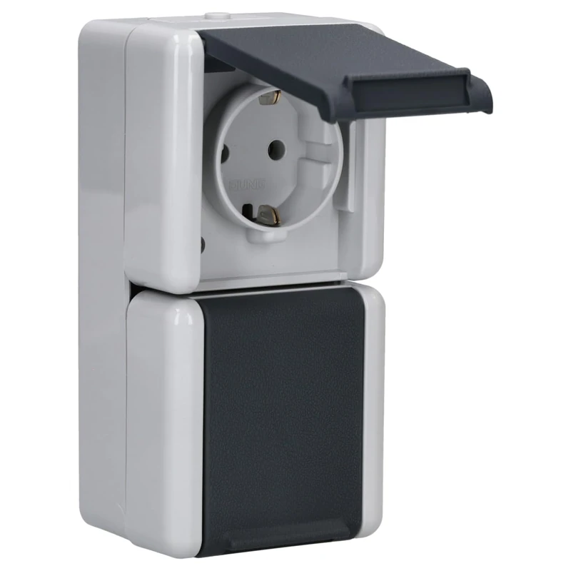 Jung 822 W socket Schuko 822 W double socket