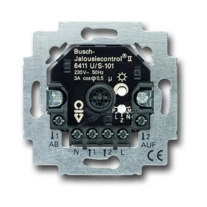 Busch-Jaeger 6411U/S-101 Busch Blind Control II Insert 6411 U/S-101