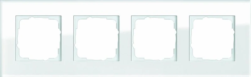 GIRA 021412 Cover Frame Glass – White