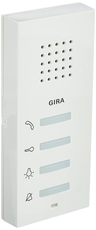 Gira 125003 Surface-Mounted Home Station Profile 55 Pure White Glossy