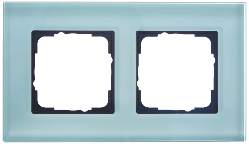 GIRA 021218 021218 Frame 2 Gang Esprit Glass Mint