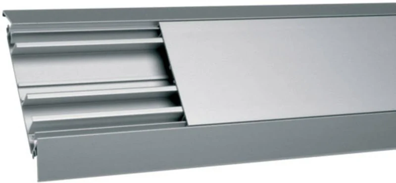 Hager AKA181250ELN – salvacables 18 x 125 mm 2 Compartment Aluminium