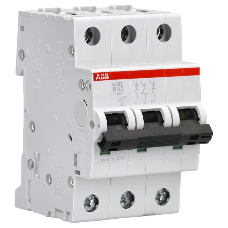 ABB S203-B40-ABB Automatic Circuit Breaker, 40A
