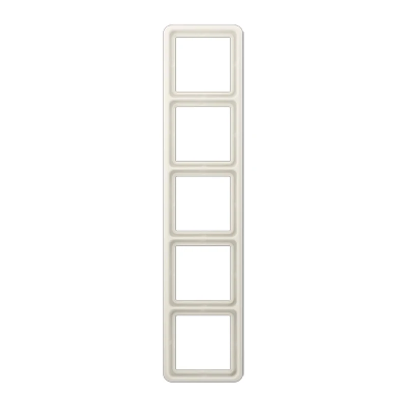 Jung CD585 W Frame for 5 Sockets