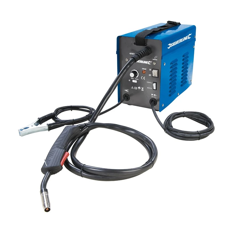 Silverline 427677 120 Amp Gasless Turbo MIG Welder