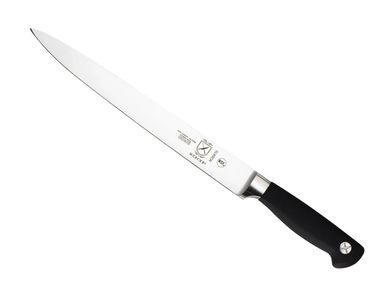 Mercer Culinary Genesis Carving Knife, 10-Inch , M20410, black