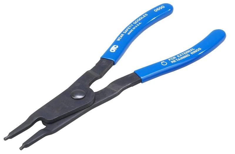 OTC 0600 Snap Ring/Retaining Ring Pliers - .090 Diameter Straight Tip - External - Image 1