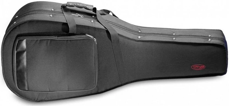 Stagg HGB2-W Acoustic Guitar Soft Case - Black