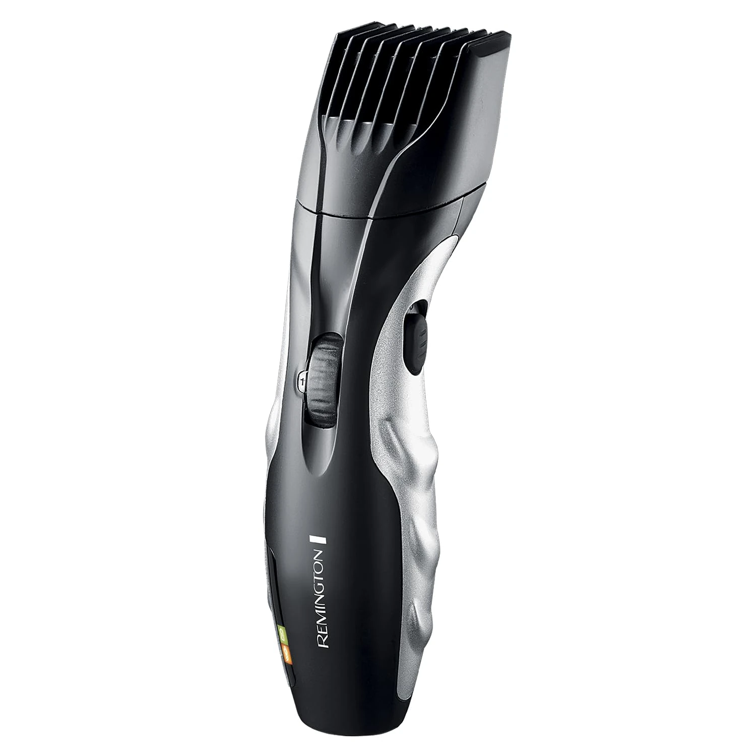 Remington Barba Beard Trimmer (Advanced Ceramic Blades, Pop-up Detail Trimmer, Adjustable Zoom Wheel, 9 Length Settings, Comb Attachment, Cord or Cordless, 40-Minute Runtime) MB320C