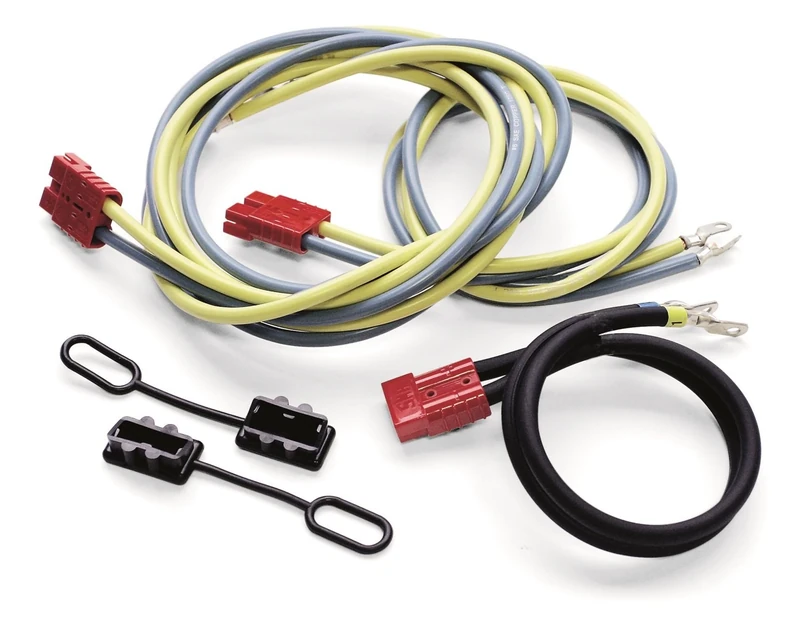 WARN 70928 Quick Connect Winch Power Cable Wiring Kit for Front and Rear of Vehicle