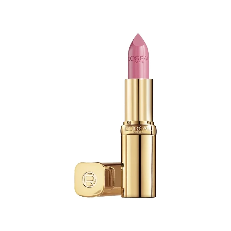 L'Oréal Paris Color Riche Satin Smooth Lipstick, Moisturising Pure Pigment Lip Colour, With Omega 3 & Vitamin E, 303 Rose Tendre