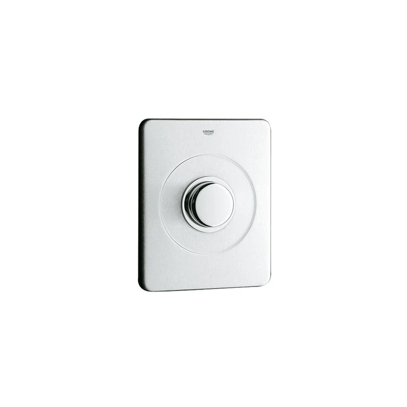 GROHE Wall Plate, Stainless Steel Chrome 43901000