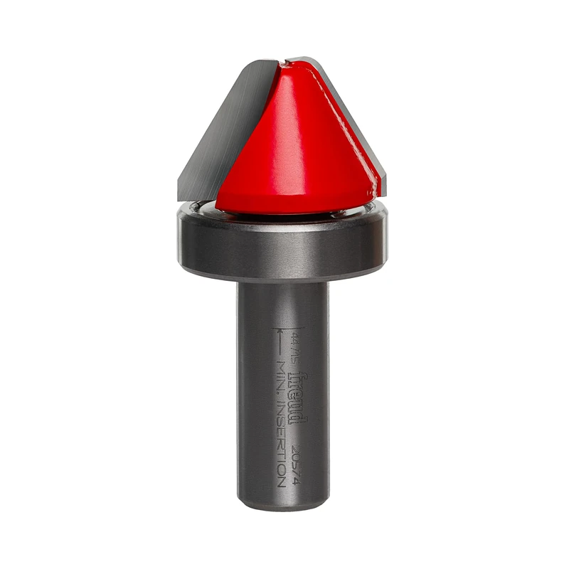 Freud 20-574 1-1/8-Inch Diameter by 3/4-Inch 60-Degree Lettering Bit with 1/2-Inch Shank
