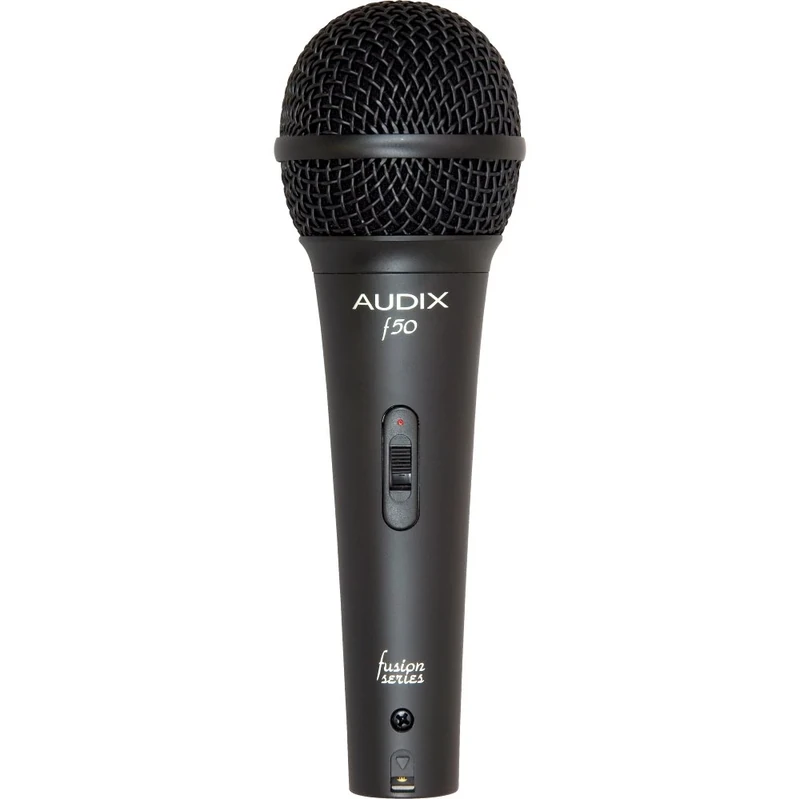 AUDIX F50S Dynamic Vocal Microphone – Cardioid Mic with On/Off Switch for Live Sound & Home Studio