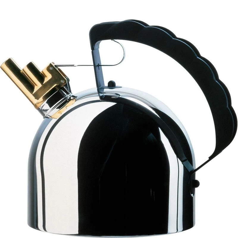Alessi 9091 FM Officina HOB Kettle - Silver, Induction, 200cl
