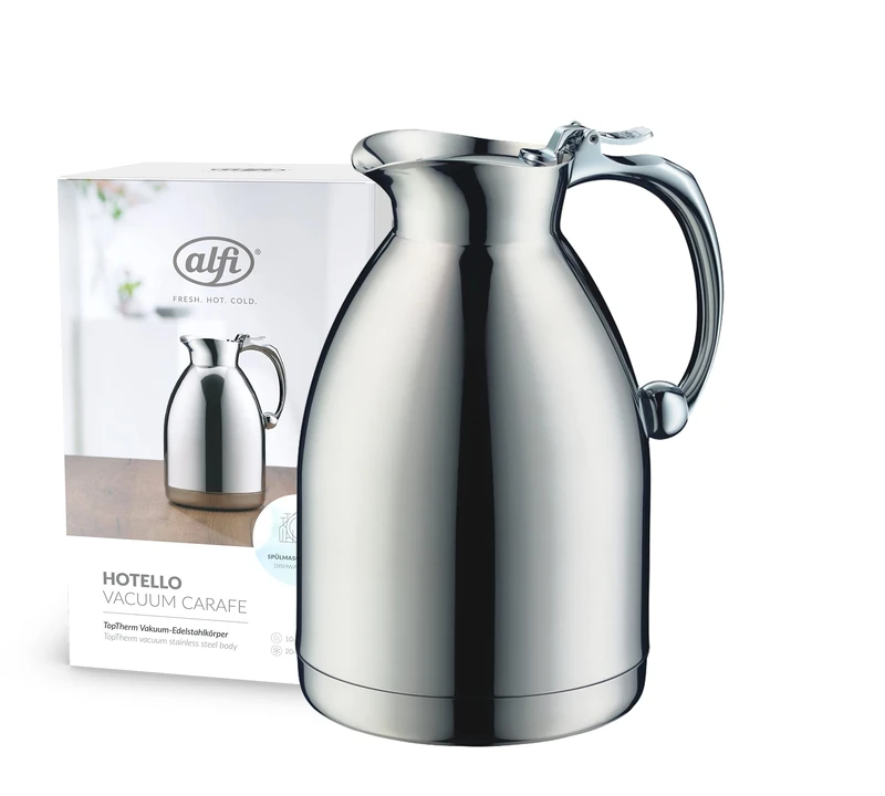 Alfi Hotello Insulated Thermos Can 1.0 L Polished Stainless Steel