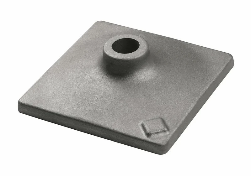 Bosch HS2125 8 in. x 8 in. Tamper Plate 1-1/8 in. Hex Hammer Steel