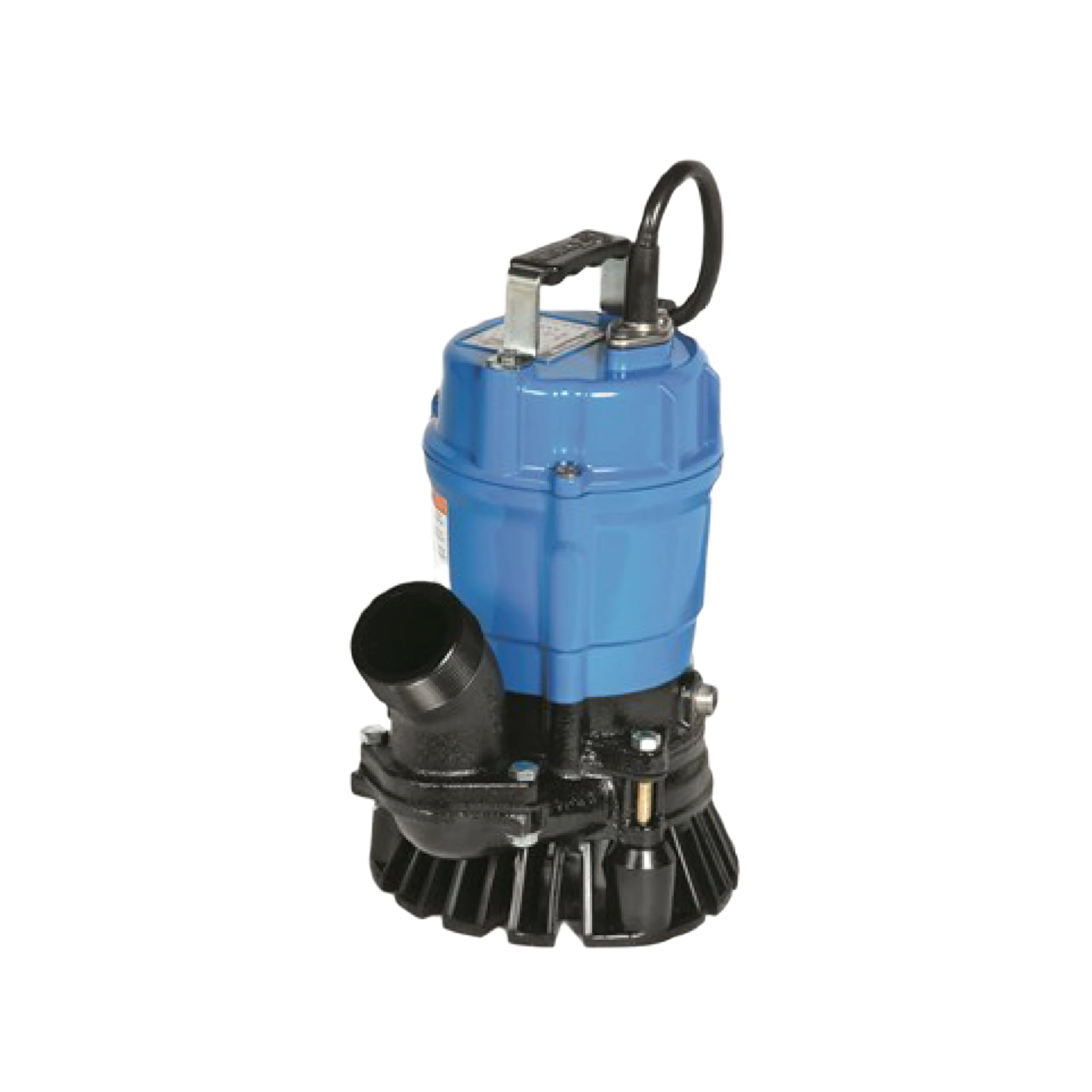 Tsurumi Pump HS2.4S Submersible Trash Pump with Agitator 1/2 HP 115V 2 in Discharge Ideal for dewatering Applications with Sand, Solids, and Other Debris | 39 GPM / 2340 GPH