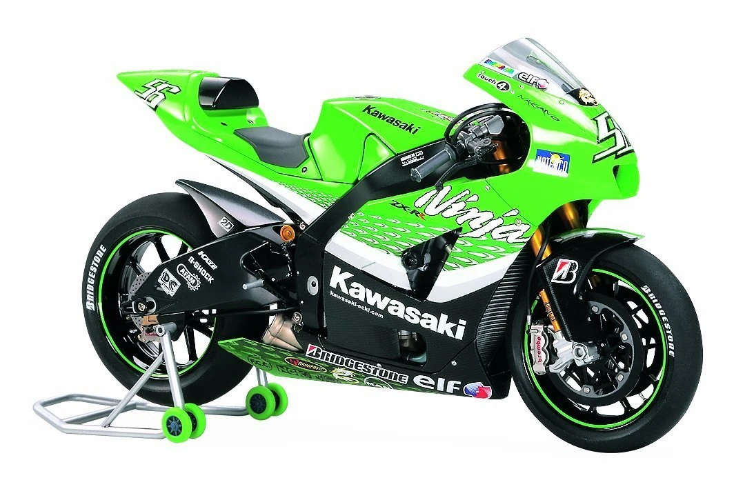 TAMIYA 300014109 1:12 Kawasaki Ninja ZX-RR No.55 2006, Green